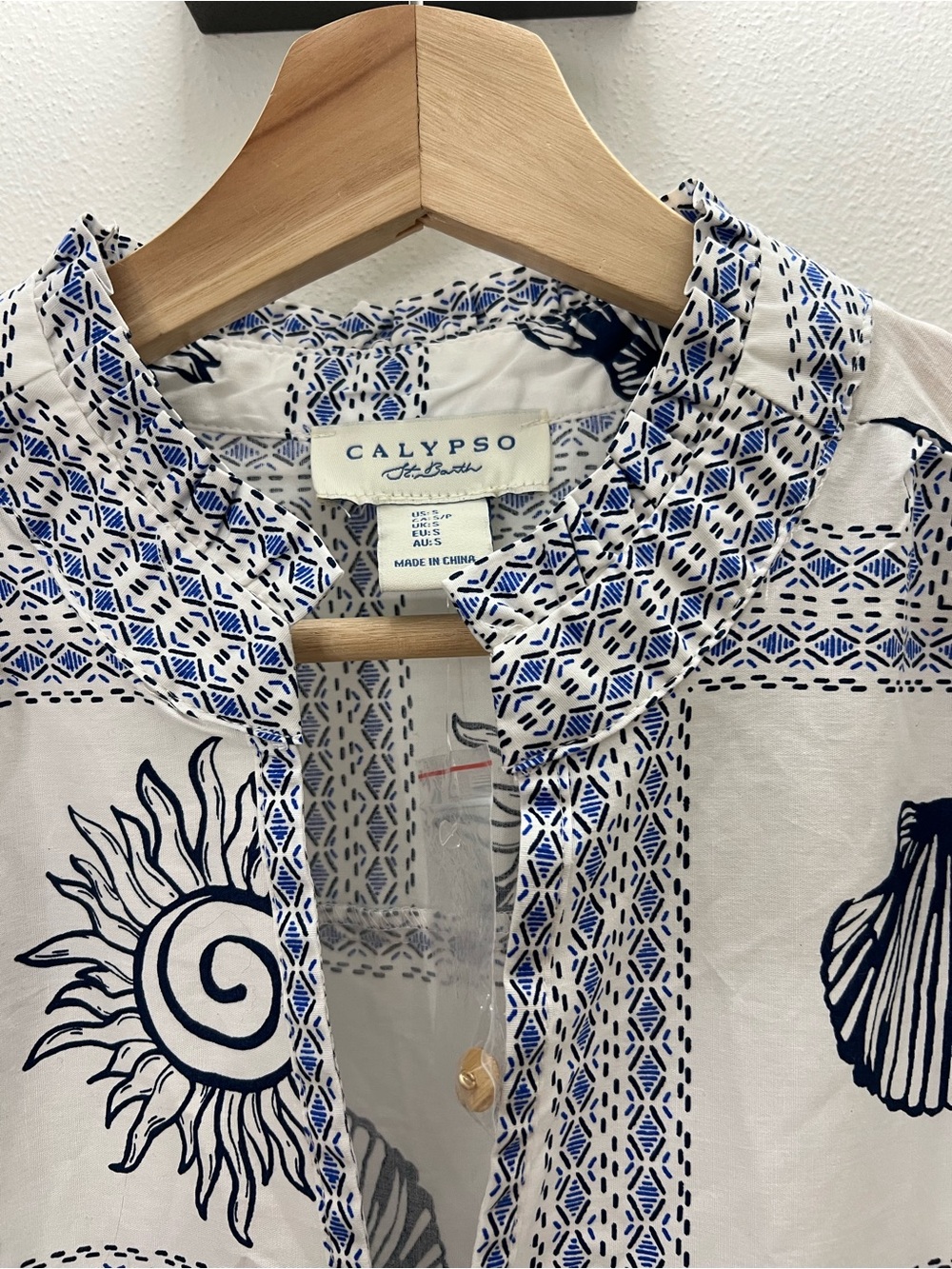NWT Calypso St. Barth Dress Beach Vacation Mini Dress size small retails $179 - Picture 5 of 10
